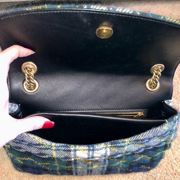 Authentic Balenciaga Plaid Shoulder Bag - Picture 10 of 16